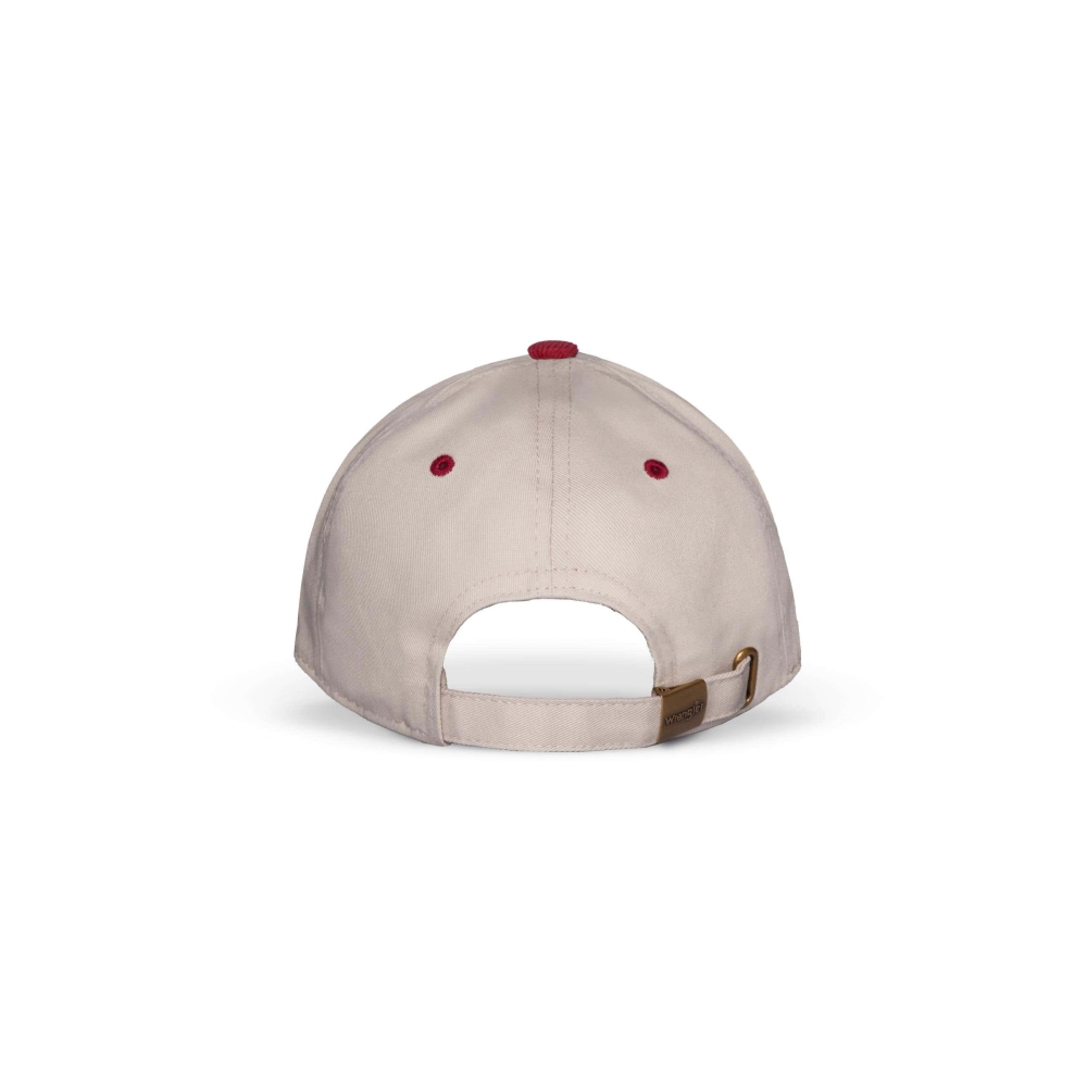 Wrangler - Herdsman Cord Verstelbare pet - Gebroken wit/Rood